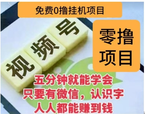 微信视频号挂机零成本撸米项目，单号一天收益多米，帐号越多收益就越高！-行行副业
