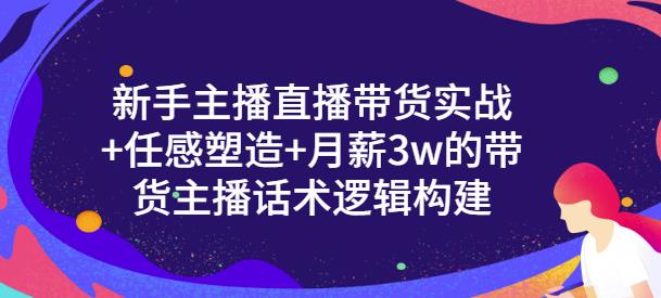 【副业项目3593期】新手如何做直播带货话术：信任感塑造+月薪3w的带货主播话术逻辑构建-行行副业