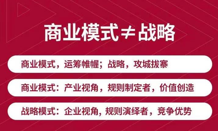 【副业项目3708期】《新商业模式与利润增长》好的商业模式让你持续赚钱 实战+落地+系统课程-行行副业