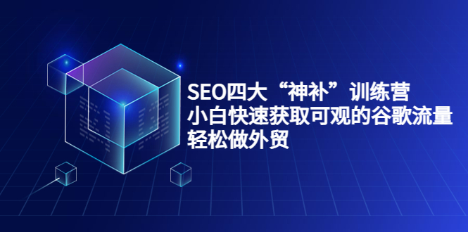 【副业项目4063期】最新seo网站优化教程，小白快速获取可观的谷歌流量，轻松做外贸-行行副业