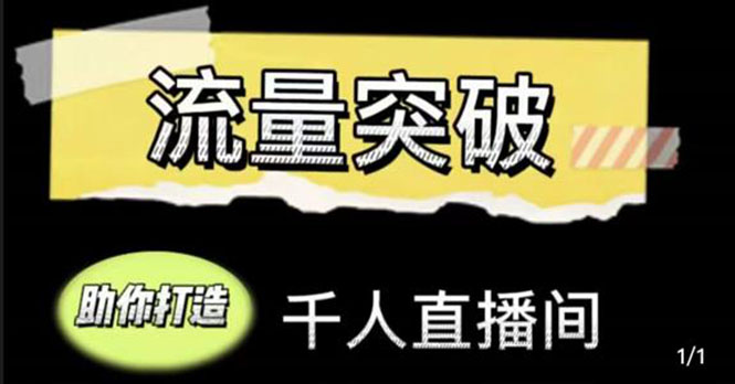 【副业项目4460期】直播运营实战视频课，助你打造千人直播间（14节视频课）-行行副业
