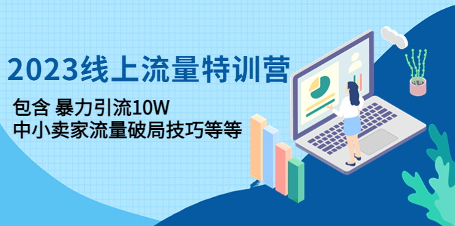 【副业项目4809期】2023线上流量特训营：包含暴力引流10W+中小卖家流量破局技巧等等-行行副业