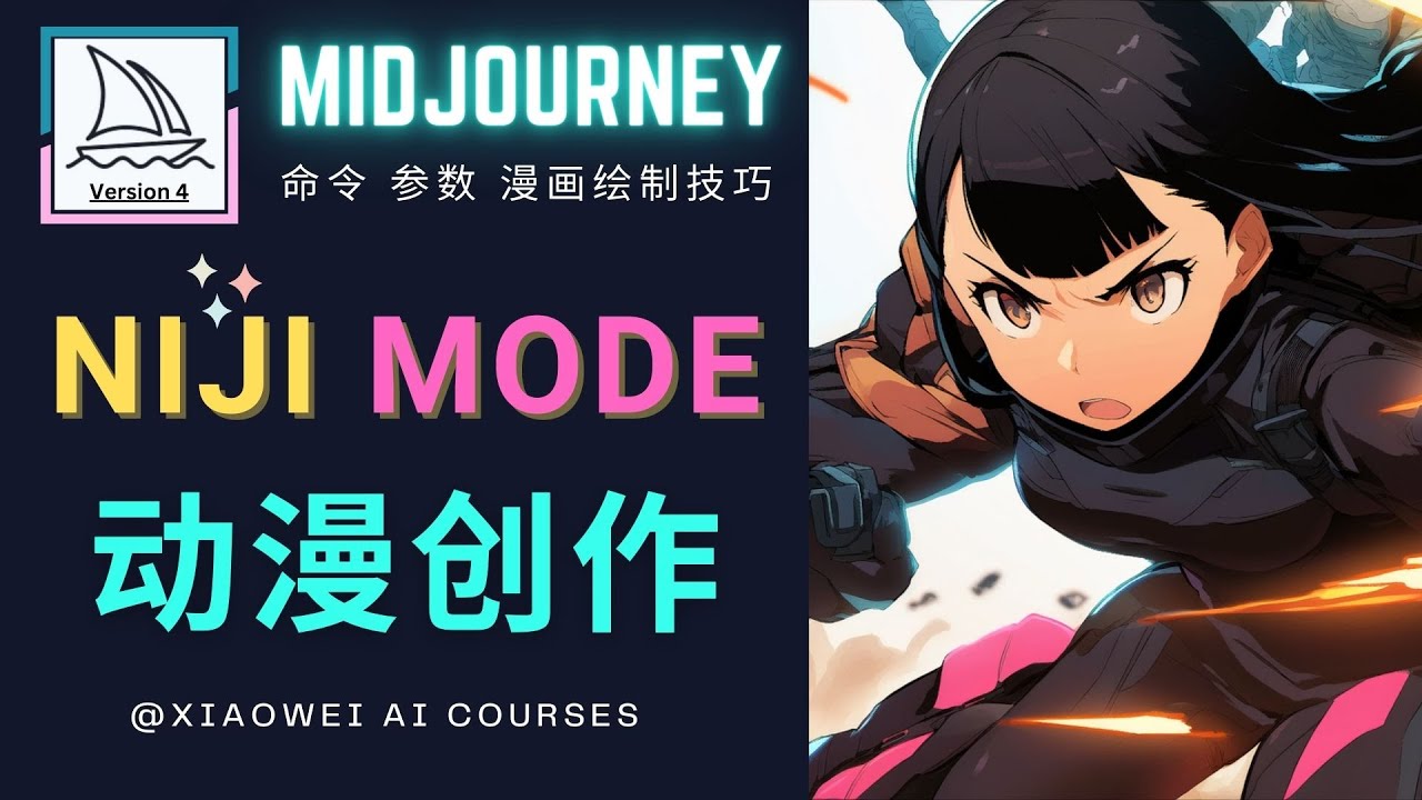 【副业项目5098期】使用Midjourney的Niji模式，绘制专业级的动漫作品，多重风格可选-行行副业