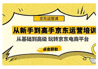 【副业项目5010期】从新手到高手京东运营培训：从基础到高级 玩转京东电商平台-行行副业
