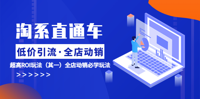【副业项目5974期】淘系直通车《低价·引流 全店·动销》超高ROI玩法（其一）全店动销必学玩法-行行副业