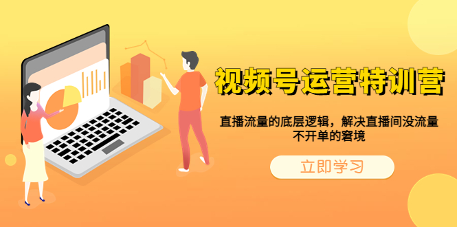 【副业项目6283期】视频号运营特训营，直播流量的底层逻辑，解决直播间没流量，不开单的窘境-行行副业