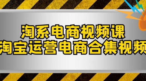 【副业项目8013期】淘系-电商视频课，淘宝运营电商合集视频-行行副业