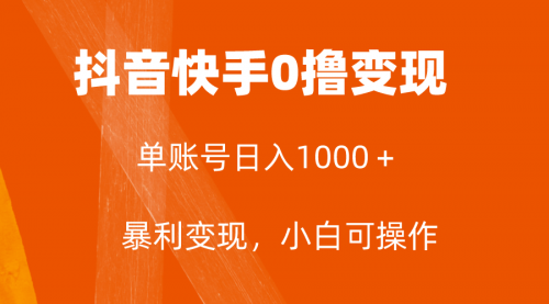【副业项目8233期】全网首发，单账号收益日入1000＋，简单粗暴，保底5元一单，可批量单操作-行行副业
