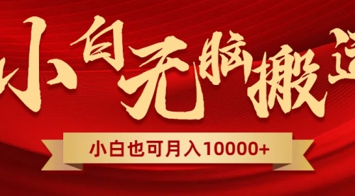 【副业项目8560期】无脑搬运视频，全新平台独占玩法，一个账号每天1000+，多账号轻松扩张！-行行副业