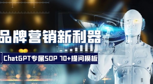 【副业项目8569期】品牌营销新利器：ChatGPT专属SOP，70+提问模板-行行副业