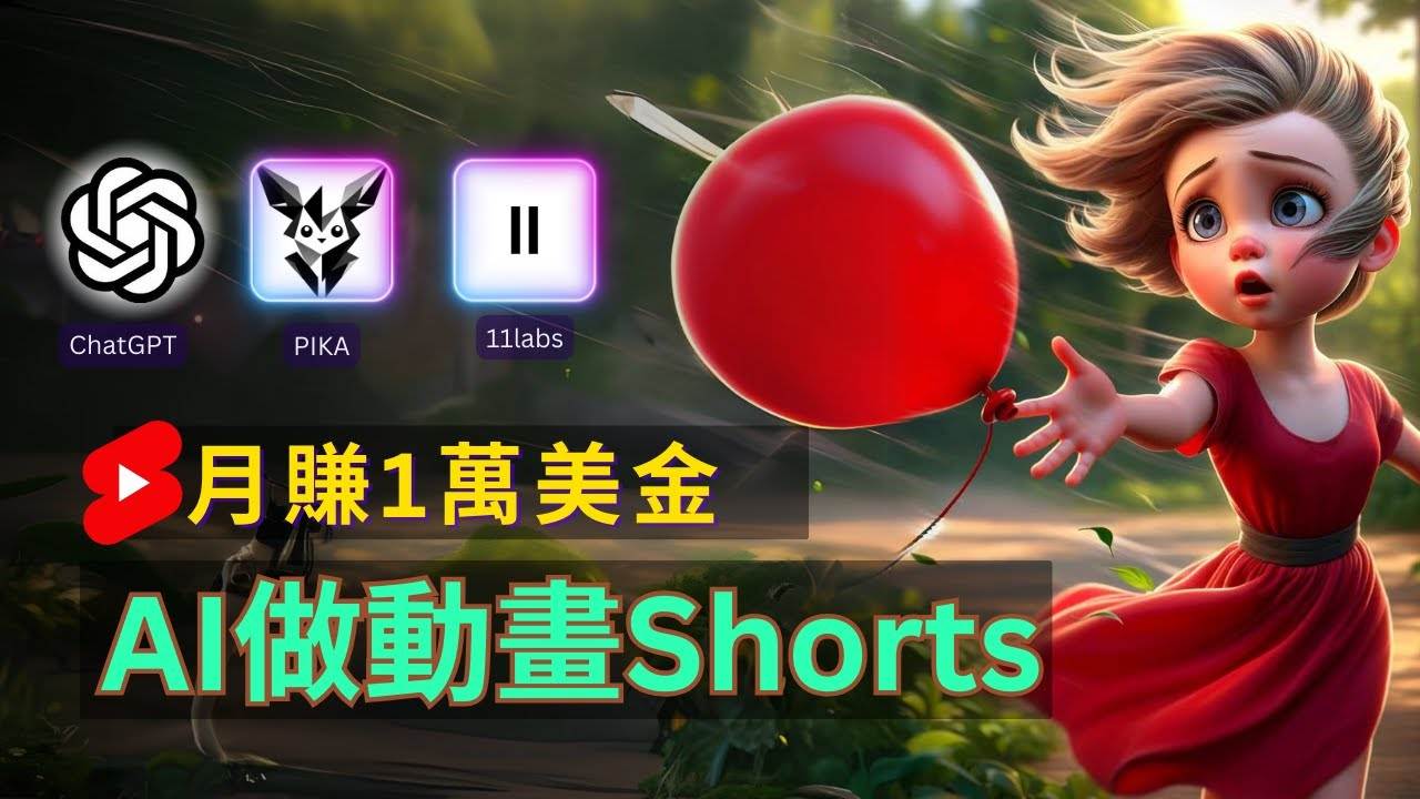 轻松制作皮克斯风格人生故事短视频，免费AI助你月入上万-行行副业