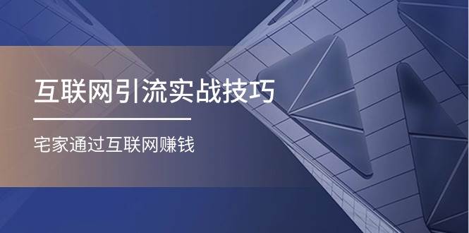 互联网引流实操技巧(适合微商，吸引宝妈)，宅家通过互联网赚钱（17节）-行行副业