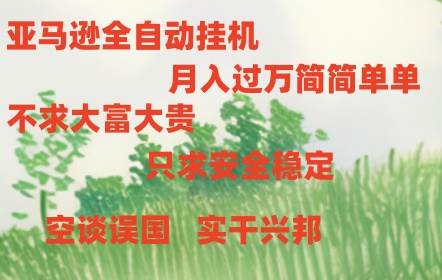 亚马逊全自动浏览挂机-行行副业